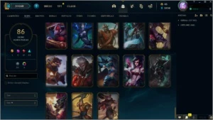 Conta diamante de lol - League of Legends