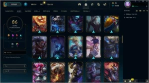 Conta diamante de lol - League of Legends