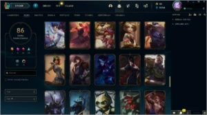 Conta diamante de lol - League of Legends