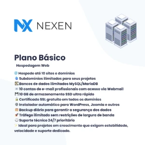 Plano Básico —  Hospedagem de Sites — A partir de R$9/mês - Outros