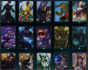 Conta Mestre(solo/duo) Diamante 3(flex), 118 champs 83 skins - League of Legends LOL