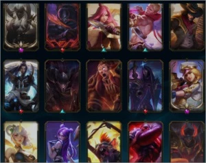 Conta Mestre(solo/duo) Diamante 3(flex), 118 champs 83 skins - League of Legends LOL