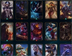 Conta Mestre(solo/duo) Diamante 3(flex), 118 champs 83 skins - League of Legends LOL