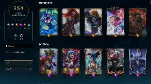 Conta League of Legends, 350+ skins, lvl 759. - League of Legends: Wild Rift LOL WR