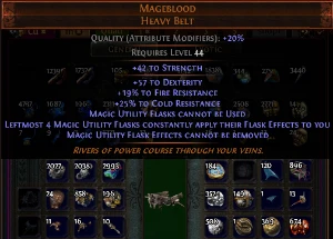Mageblood - Standard - POE - Path of Exile
