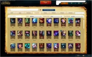 Conta de LOL Nível 30+30Skins+77Champs - League of Legends