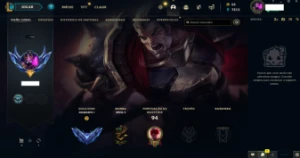 conta lol - League of Legends
