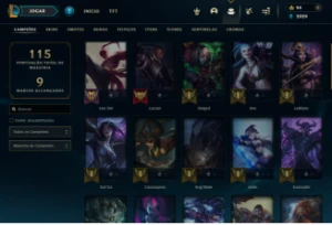 Conta Lol Ex Platina Mmr Bom 45 Champ 29 Skins - League of Legends