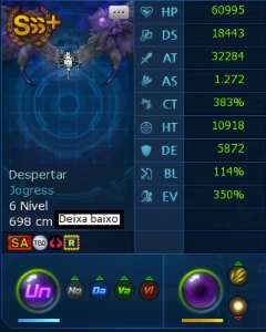 Conta End Game Ladmo Omega - Ordinemon Shin + 3 Sss+ - Digimon Masters Online