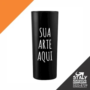Long Drink Preto - Artesanato e Personalizados