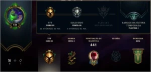 Conta LoL com 180 skins e 180 ícones - League of Legends