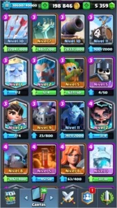 Conta Clash Royale