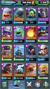 Conta Clash Royale