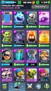 Conta Clash Royale