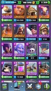 Conta Clash Royale