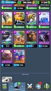 Conta Clash Royale