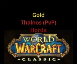GOLD WOW CLASSIC (THALNOS) 1 GOLD = 1 REAL (BRL) - Blizzard