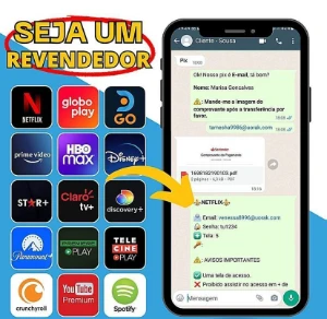 10 PAINEL/BOT STREAMING (Netflix, Star, Hbo, Paramount etc) - Assinaturas e Premium