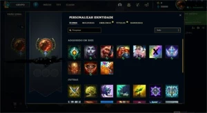 Conta Lol com 80% de winrate - League of Legends