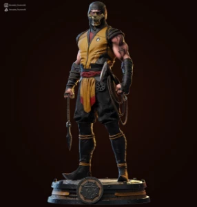 scorpion mk 1 mortal kimbat stl 3d - Outros