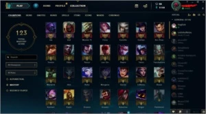 CONTA NIVEL 30 3/0 MD10 MMR PLATINA - League of Legends LOL