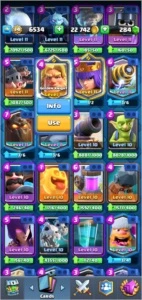 Conta clash royale  lvl 14