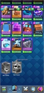 Conta clash royale  lvl 14