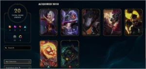 Conta Gold II 20 skins - League of Legends LOL