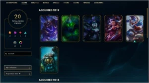 Conta Gold II 20 skins - League of Legends LOL