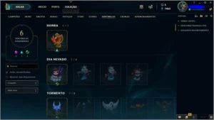 Conta League of Legends LOL
