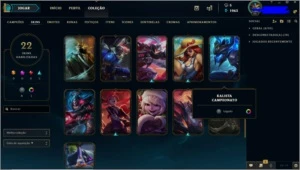 Conta League of Legends LOL