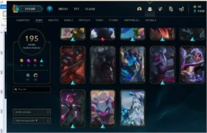 CONTA DE LOL 195 SKINS - League of Legends