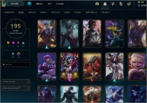 CONTA DE LOL 195 SKINS - League of Legends