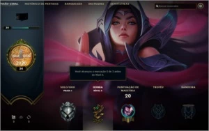conta smurf league of legends LOL