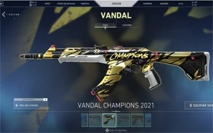 Conta Valorant Rara com Skins Champions 2021