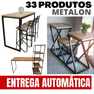 33 Móveis de Metalon Com MDF - Móveis de Metalon Para Sala - Others