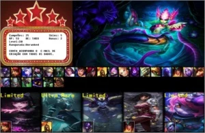 VENDO CONTA COM KAYLE JUÍZA - League of Legends LOL