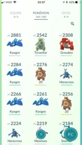Conta Pokemon Go - Mewtwo - Pokémon