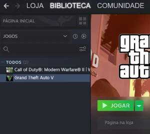 Conta Steam GTA V / Warzone