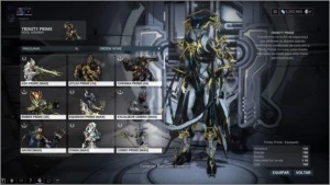 conta warframe nivel 13, muitos primes - Steam