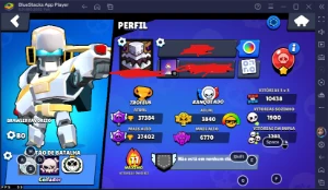 Conta Brawl Stars Full Acesso 130 Skins 37K Troféus