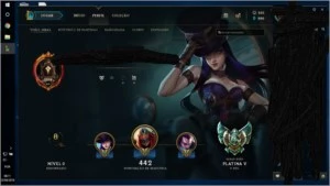 Conta LOL Plat 5 - League of Legends
