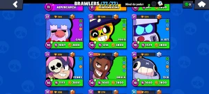 Conta Do Brawl Stars Completa Com 77/77 Personagens