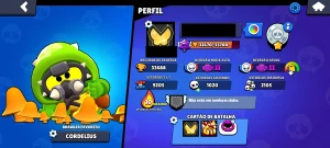 Conta Do Brawl Stars Completa Com 77/77 Personagens