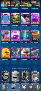 Conta de Clash Royale arena 15