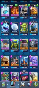 Conta de Clash Royale arena 15