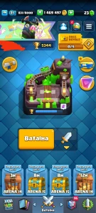 Conta de Clash Royale arena 15