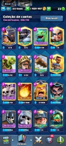 Conta de Clash Royale arena 15