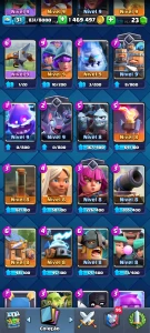 Conta de Clash Royale arena 15