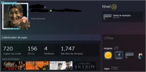 Vendo Conta Steam com 720 Jogos